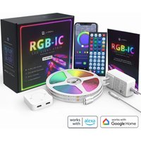 LidekaÂ® - RGBIC LED strip 10 meter (2x5) - Dream Color - Smart Lights