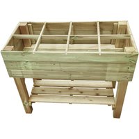 Kweektafel kweekbak moestuinbak oppottafel moestuintafel 50x100x80cm