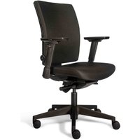 Workliving Projectas V2 Comfort Black Edition - Bureaustoel Ergonomisch Design (N)EN 1335