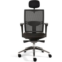 Workliving Projectas V1 Mesh met Hoofdsteun - Bureaustoel Ergonomisch Design (N)EN 1335