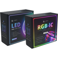 LidekaÂ® - LED Strip CRI 95 - RGB 10M + RGBIC 5M - Met Afstandsbediening