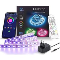 LidekaÂ® â€“ LED Strip 20 meter (2x10) â€“ Google Home & Alexa â€“ Gaming Accesoires â€“ Met Afstandsbediening - Light Strips - Licht Strip - Led Verlichting