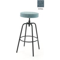 Workliving Barkruk Hoog Rond - Society Boucle Petrol