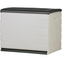 Opbergbox kussenbox zwart 80x61x53cm