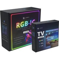 Lideka - LED strip - 10M RGBIC + 3M TV strip - IP 65 - Zelfklevend