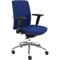 Workliving Ramblas Comfort Blauw - Extra brede armleggers - Bureaustoel Ergonomisch Design (N)EN 1335