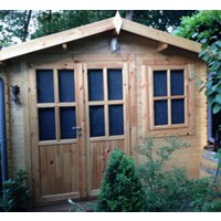 Houten tuinhuis blokhut Suffolk 300x200cm