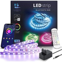 LidekaÂ® â€“ LED Strip 10 meter (2x5) â€“ Google Home & Alexa â€“ Gaming Accesoires â€“ Met Afstandsbediening - Light Strips - Licht Strip - Led Verlichting
