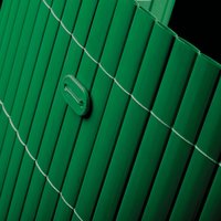 Tuinscherm tuinafscheiding balkonscherm kunststof PVC groen 1x5m
