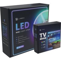 LidekaÂ® - Smart LED Strip - 20 Meter (2x10) + TV strip 2M - RGB