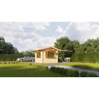 Verkoopstand Kiosk Verkoopkraam Kerstkraam 300x300cm / 28mm