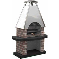 Barbecue beton RVS Reina (185x120x65cm/400kg)