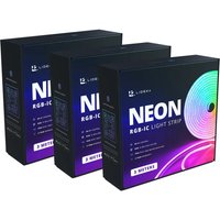 LidekaÂ® - RGBIC Neon LED Strip 9 Meter (3 sets van 3m) IP68