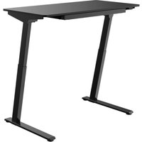 Elektrisch verstelbaar Zit/sta Bureau Werkplek 120cm Z-frame Zwart Thuiswerkbureau