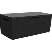 Opbergbox kussenbox antraciet 123x57x53,5cm