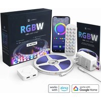 LidekaÂ® LED Strip Warm Wit Dimbaar - RGBW - 5 meter - Met app