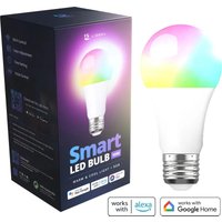 LidekaÂ® Smart E27 LED Lamp 10W - Dimbaar RGB + Wit Licht