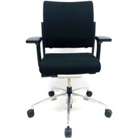Refurbished Bureaustoel Sitag AG Zwart nieuwe stof Ergonomisch Design