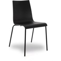 Workliving Eetkamerstoel Houten Design Zwart Eiken Puur