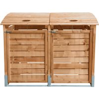 Klikoberging kliko ombouw klikokast containerberging dubbel dichte achterkant 155x122x90cm