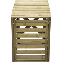 Klikoberging kliko ombouw klikokast containerberging enkel 78x122x92cm