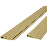Tuinscherm pvc profiel bamboe 200cm