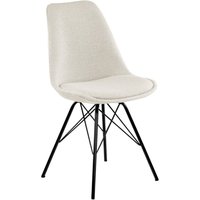 Kick Kuipstoel Jens Zwart Frame - Wit