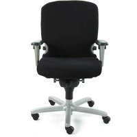 Refurbished Bureaustoel Zwart Regain Ergonomisch Comforto 77 NPR1813