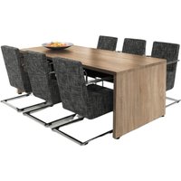 Vergadertafel Manage-IT Robson Eiken 6 Personen 220x100cm